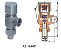 A21F、A21H、A21Y彈簧微啟式外螺紋安全閥